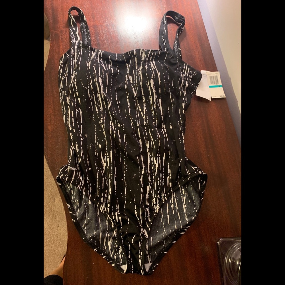 Speedo one piece bathing suit